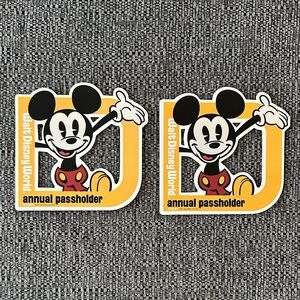 Disney World Annual Passholder Magnets